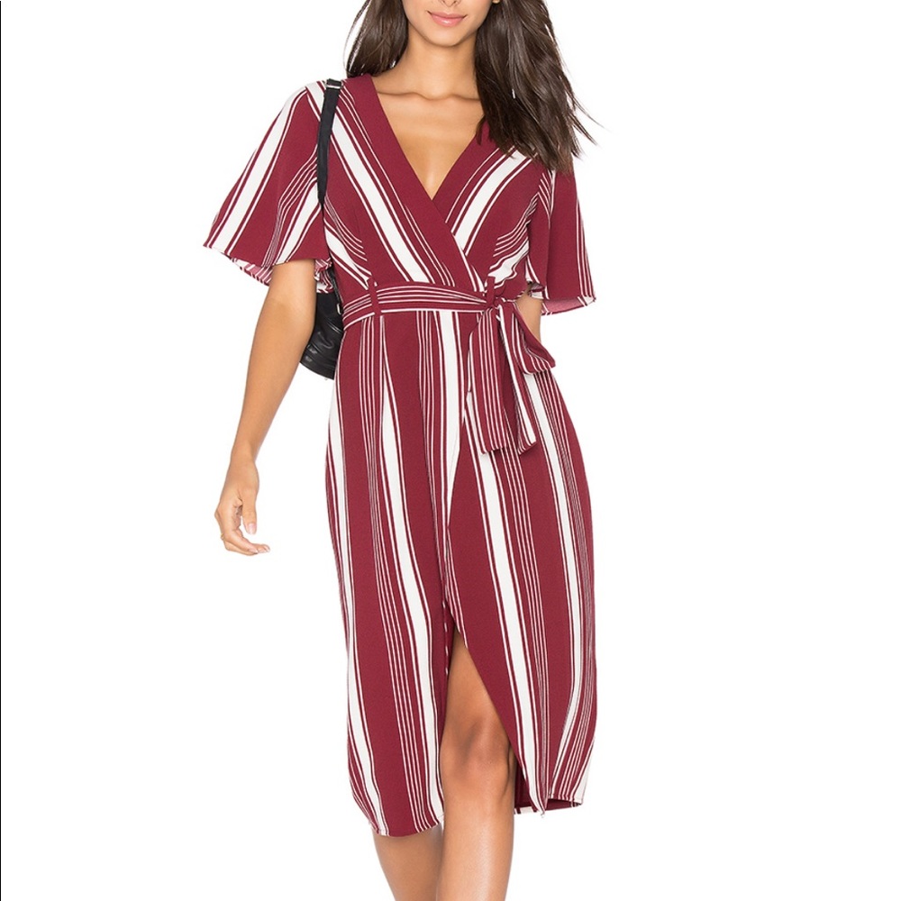 Lovers + Friends Fremont Wrap Dress